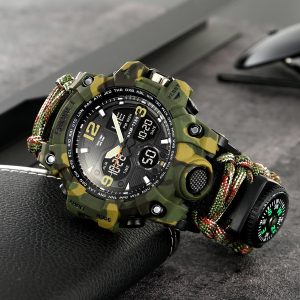 SKMEI 1155B Camuflado Verde SUPERV