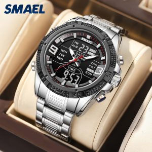 SMAEL 6055 Silver / Black