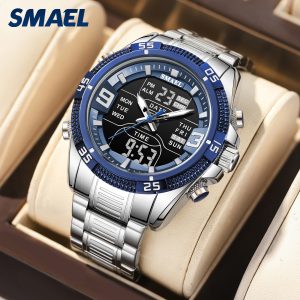 SMAEL 6055 Silver / Blue